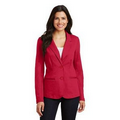 Ladies' Port Authority  Knit Blazer Coat